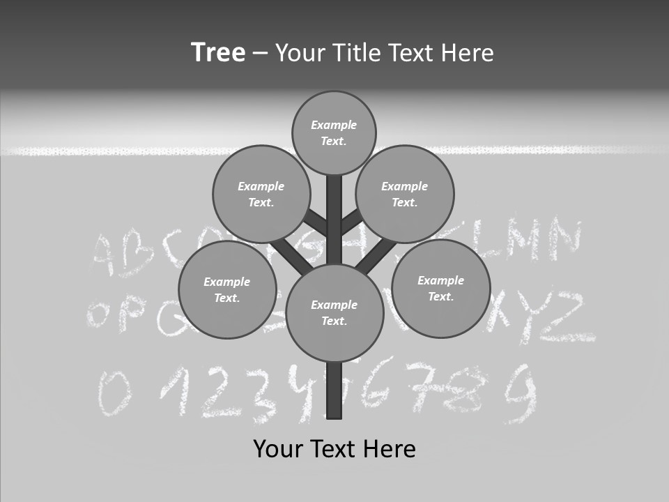 Elementary Class Blackboard PowerPoint Template