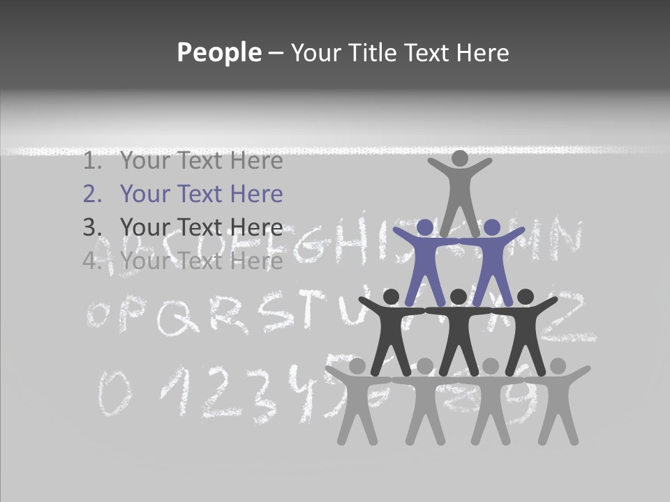 Elementary Class Blackboard PowerPoint Template