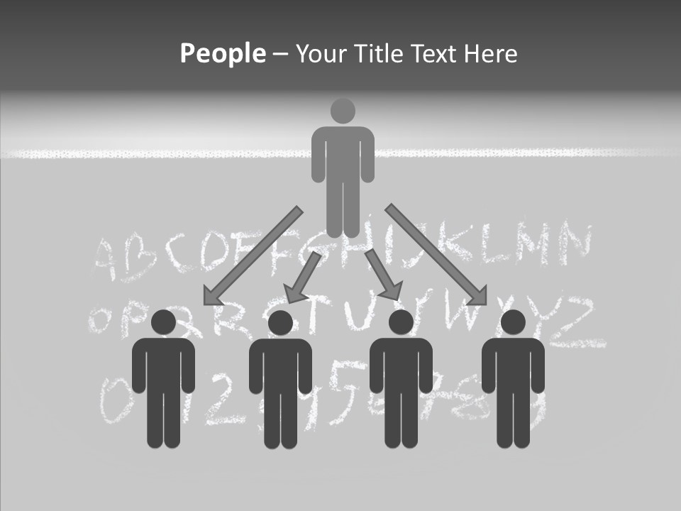 Elementary Class Blackboard PowerPoint Template