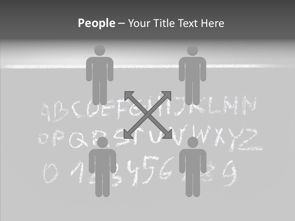 Elementary Class Blackboard PowerPoint Template