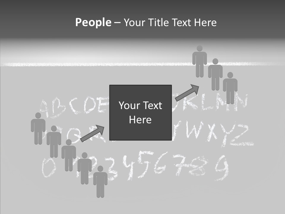 Elementary Class Blackboard PowerPoint Template