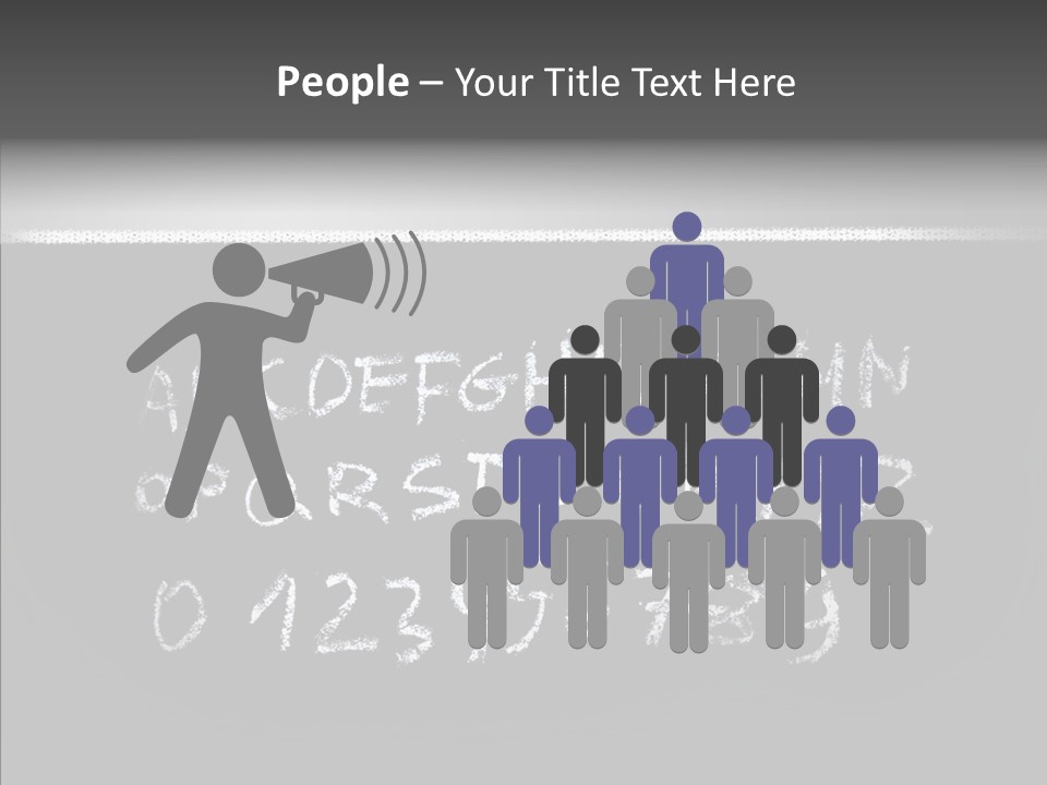 Elementary Class Blackboard PowerPoint Template