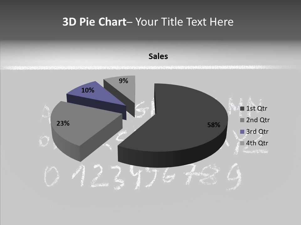 Elementary Class Blackboard PowerPoint Template