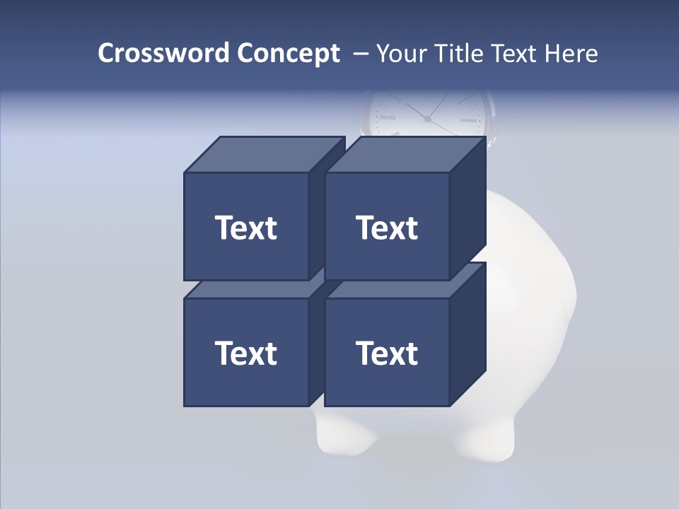 Bank Investment Pig PowerPoint Template