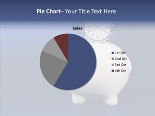 Bank Investment Pig PowerPoint Template