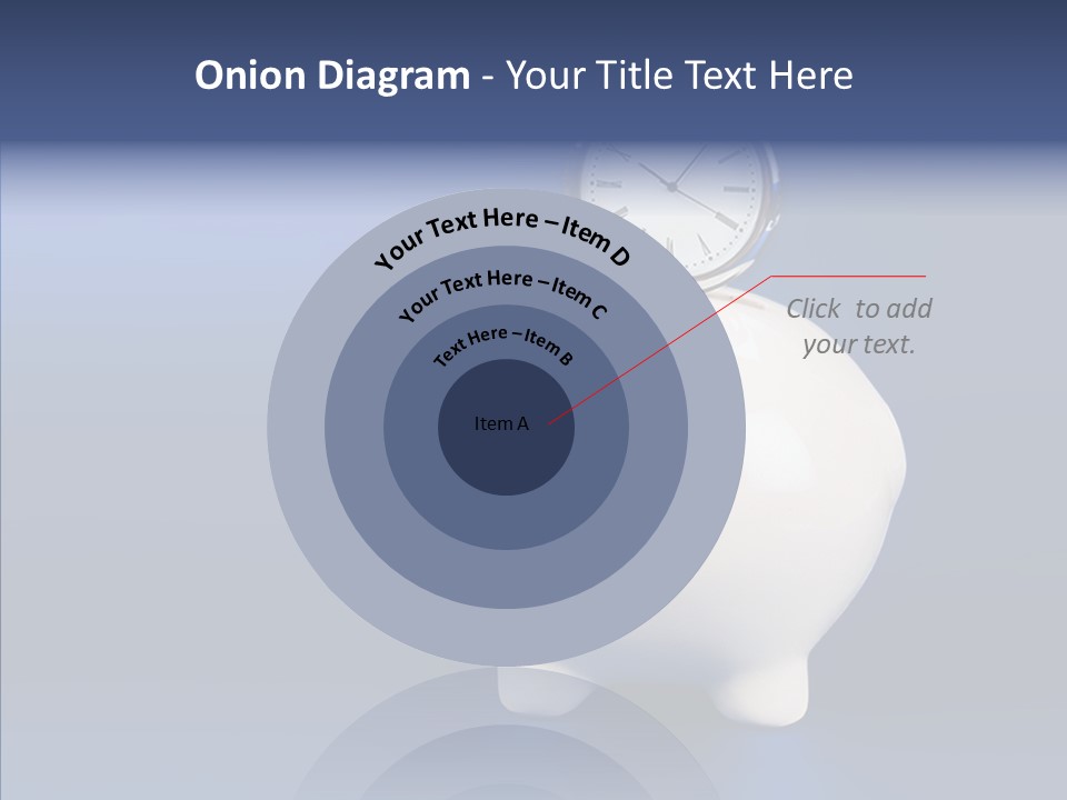 Bank Investment Pig PowerPoint Template