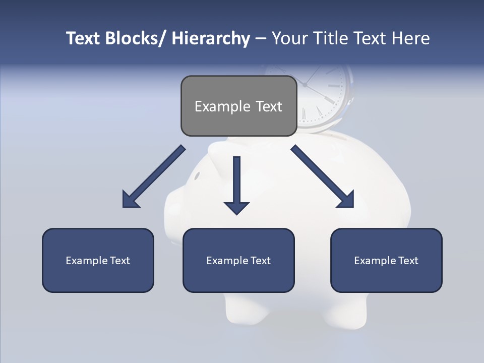 Bank Investment Pig PowerPoint Template