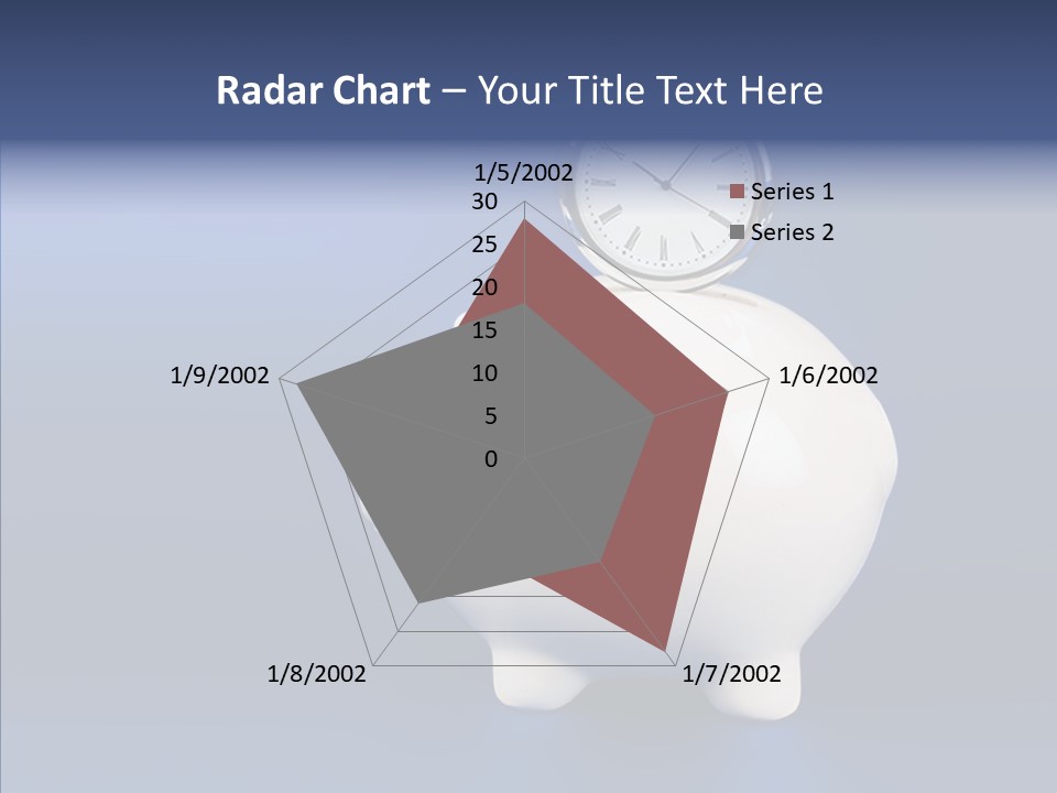 Bank Investment Pig PowerPoint Template