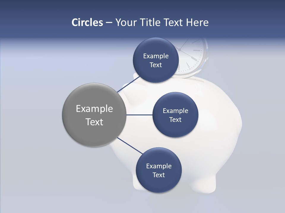 Bank Investment Pig PowerPoint Template