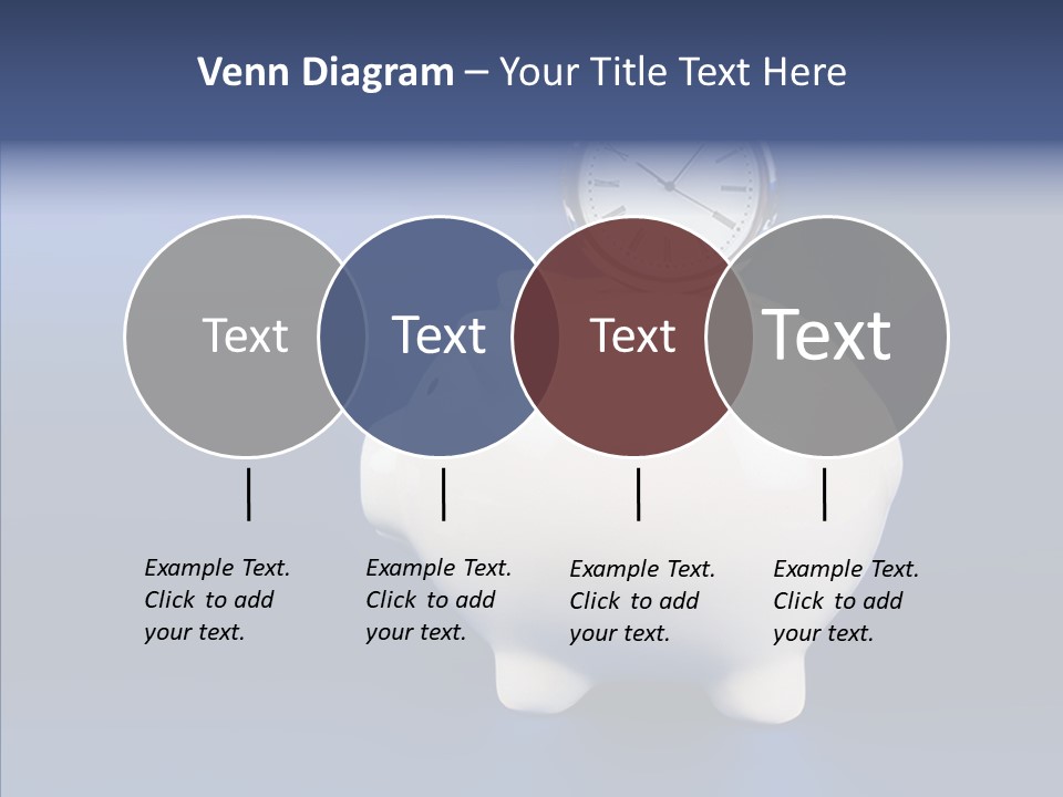 Bank Investment Pig PowerPoint Template