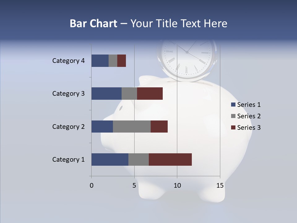 Bank Investment Pig PowerPoint Template