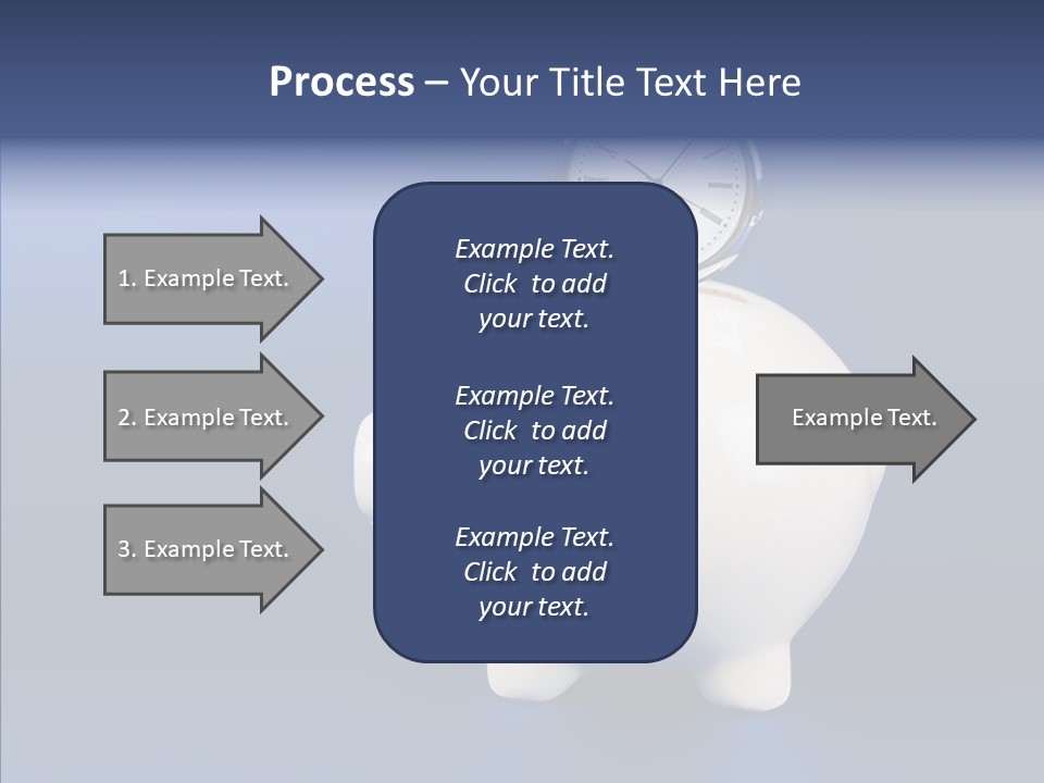 Bank Investment Pig PowerPoint Template