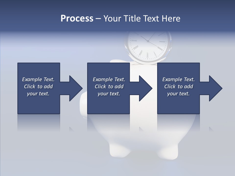 Bank Investment Pig PowerPoint Template