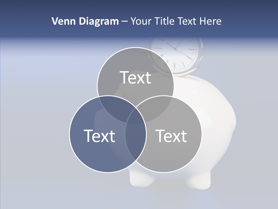 Bank Investment Pig PowerPoint Template