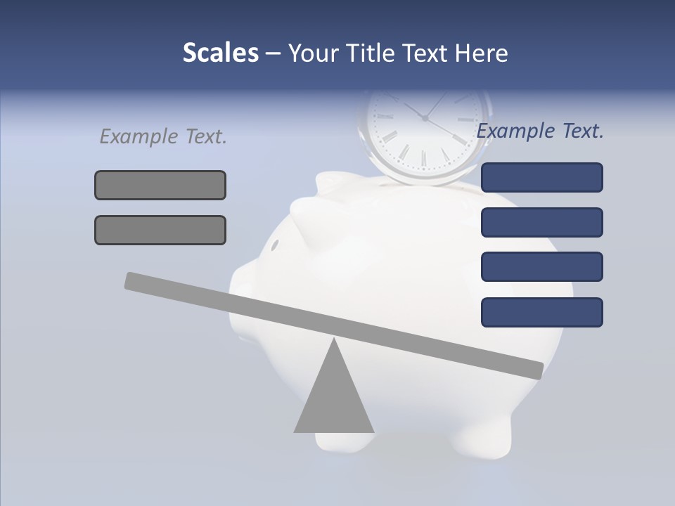 Bank Investment Pig PowerPoint Template