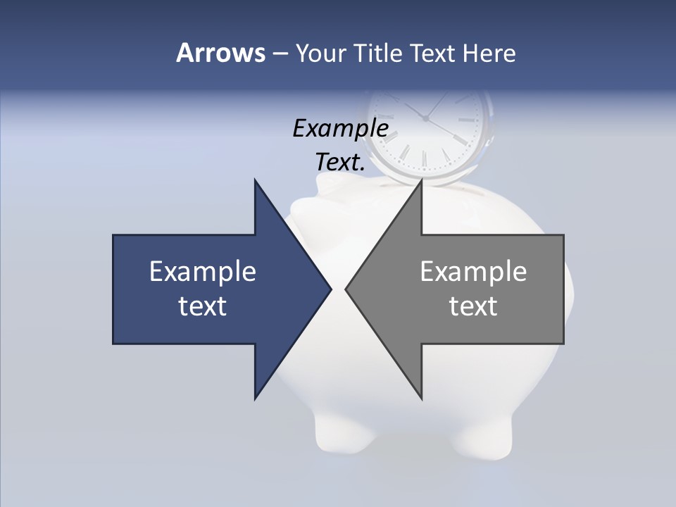 Bank Investment Pig PowerPoint Template