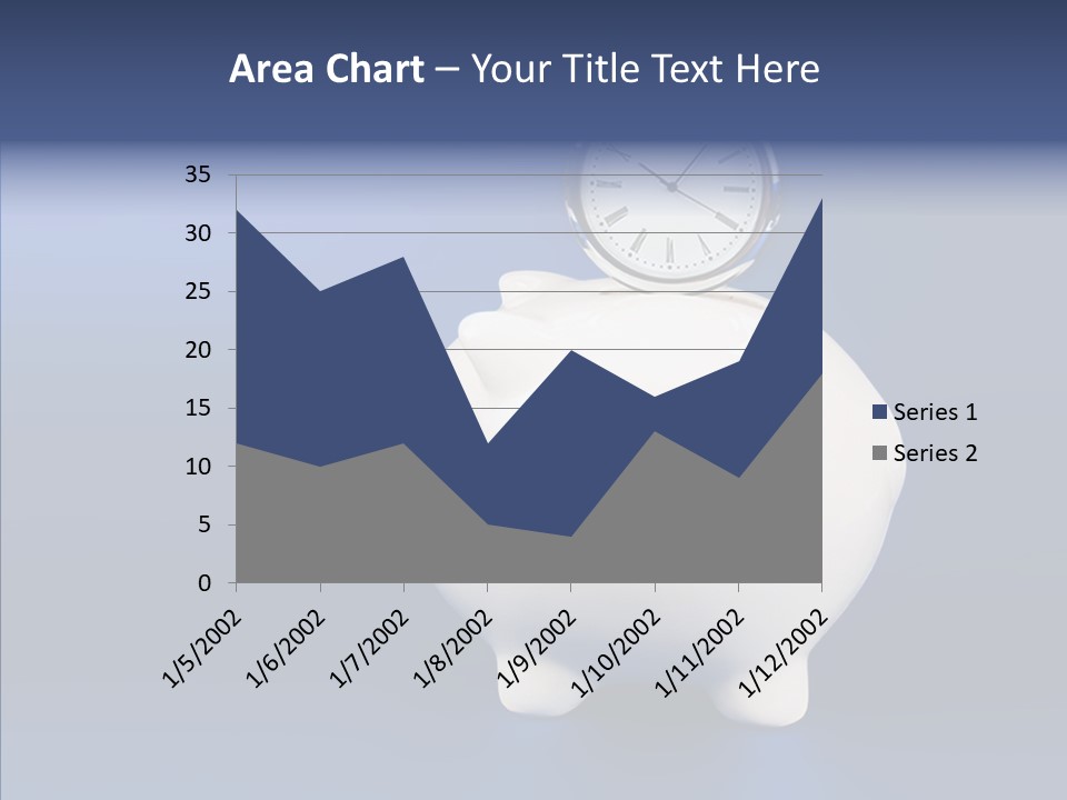 Bank Investment Pig PowerPoint Template