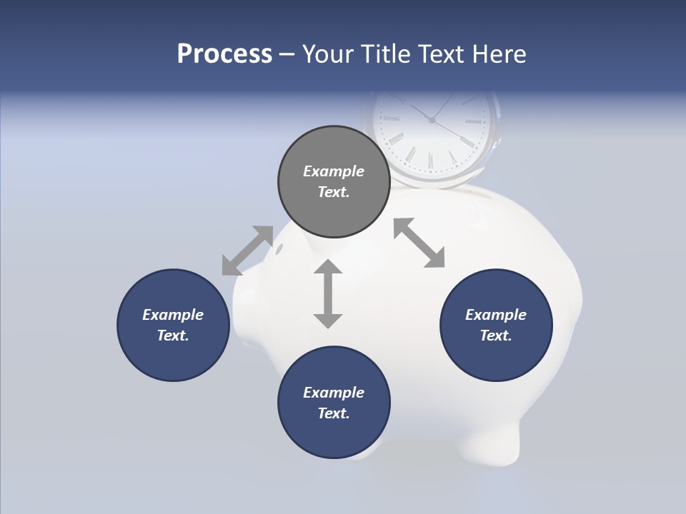 Bank Investment Pig PowerPoint Template