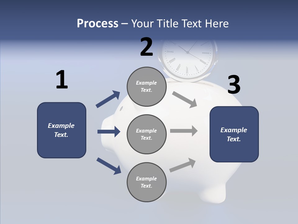 Bank Investment Pig PowerPoint Template