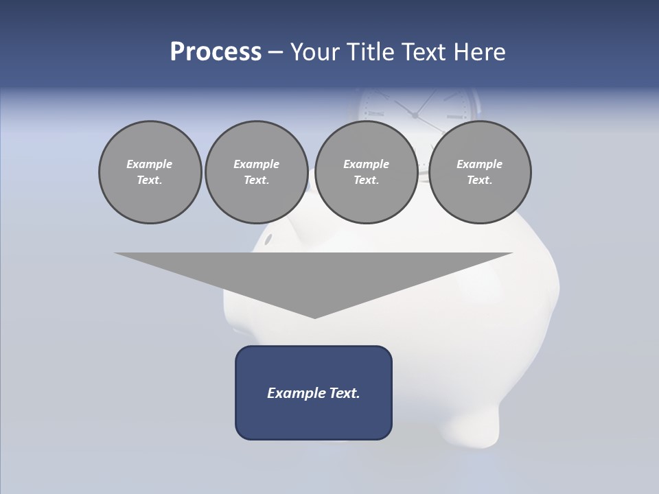 Bank Investment Pig PowerPoint Template