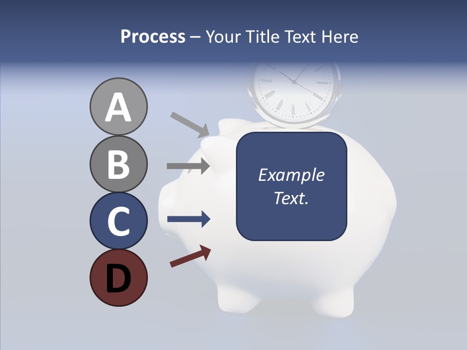 Bank Investment Pig PowerPoint Template