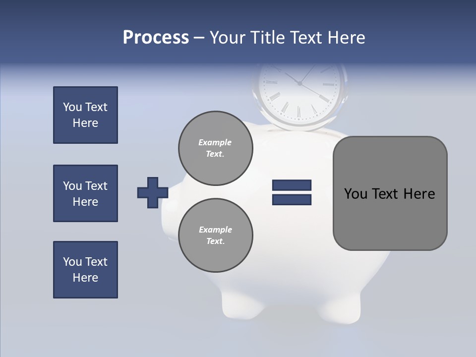 Bank Investment Pig PowerPoint Template