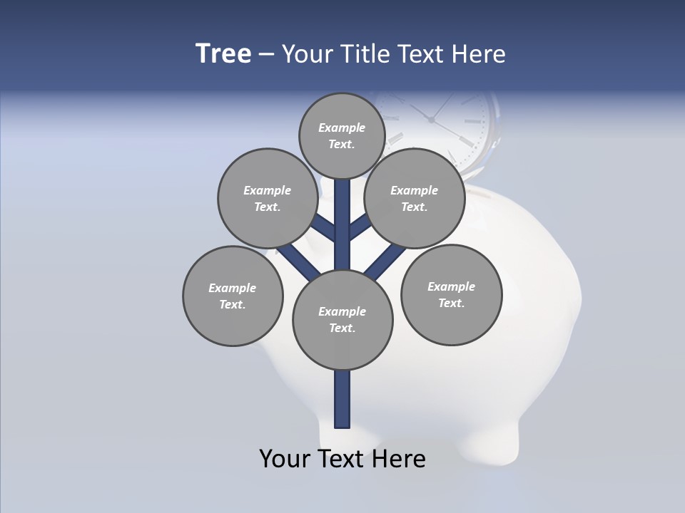 Bank Investment Pig PowerPoint Template