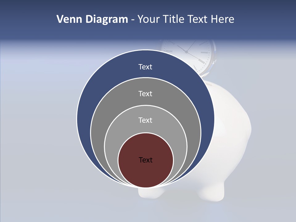 Bank Investment Pig PowerPoint Template