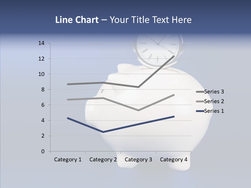 Bank Investment Pig PowerPoint Template