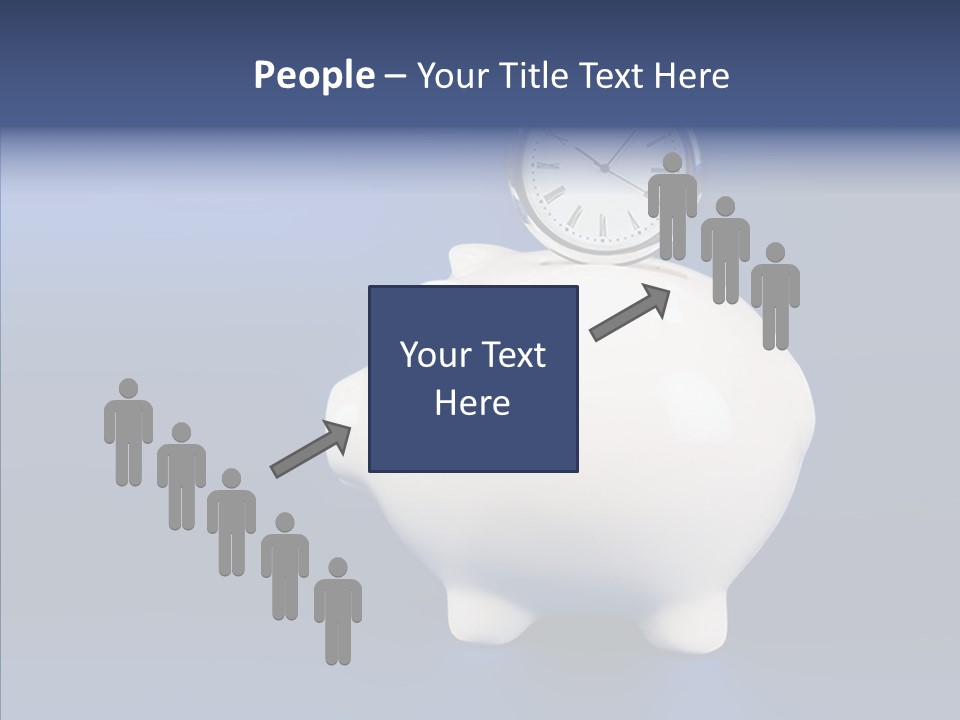 Bank Investment Pig PowerPoint Template