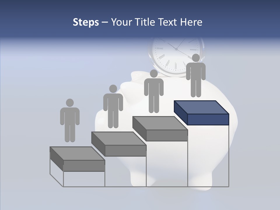 Bank Investment Pig PowerPoint Template