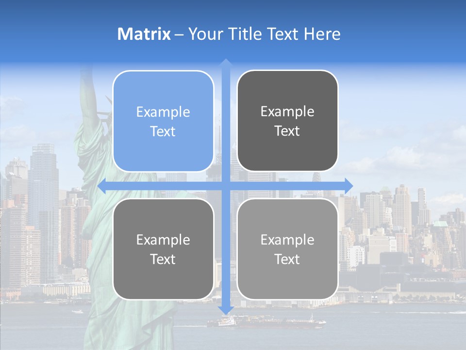 Boat Lights Travel PowerPoint Template