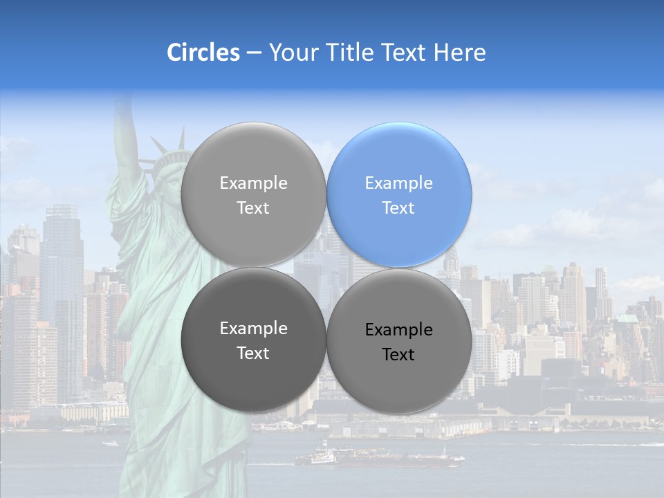 Boat Lights Travel PowerPoint Template