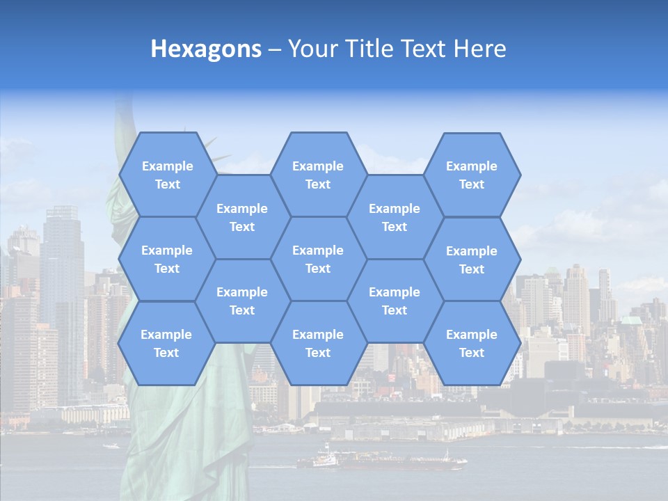 Boat Lights Travel PowerPoint Template