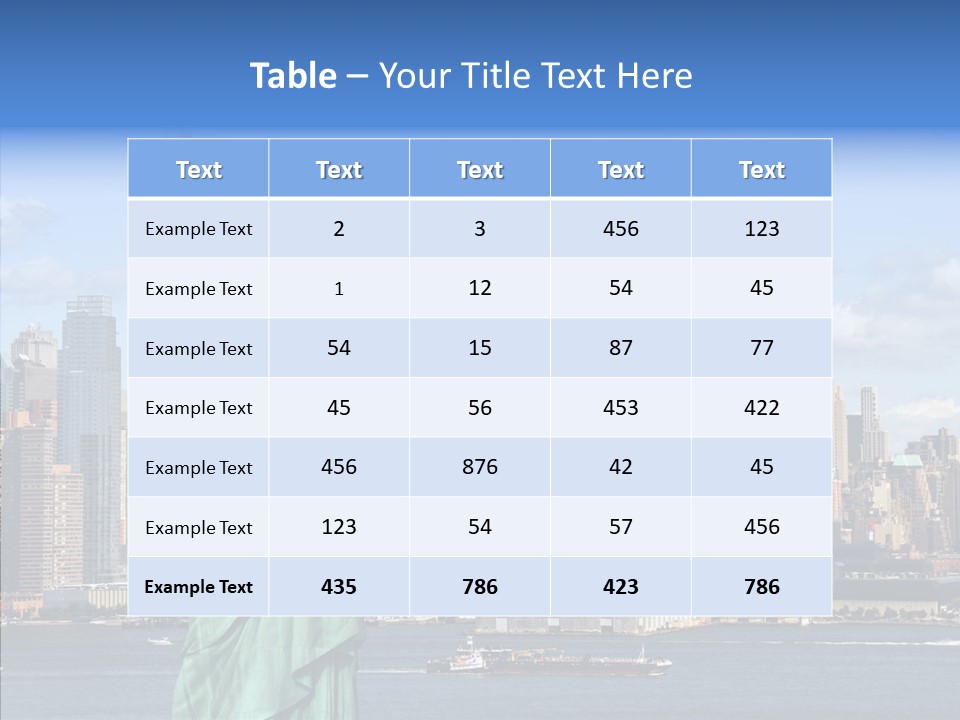 Boat Lights Travel PowerPoint Template