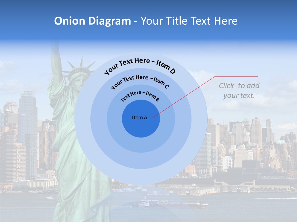 Boat Lights Travel PowerPoint Template