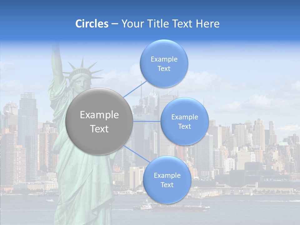 Boat Lights Travel PowerPoint Template