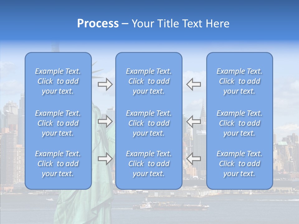 Boat Lights Travel PowerPoint Template