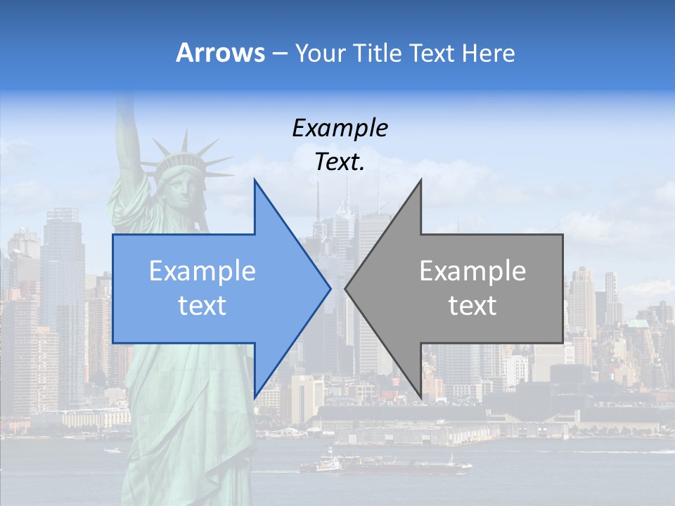 Boat Lights Travel PowerPoint Template