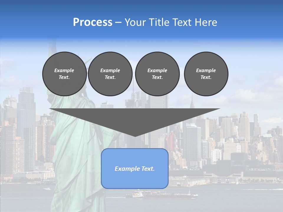 Boat Lights Travel PowerPoint Template