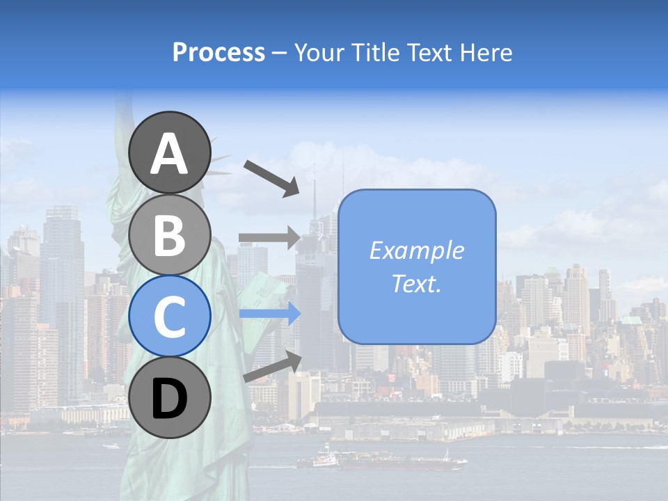 Boat Lights Travel PowerPoint Template
