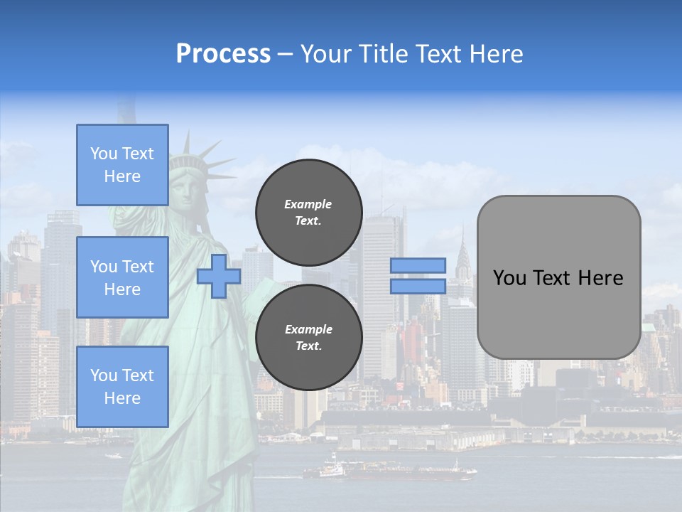 Boat Lights Travel PowerPoint Template