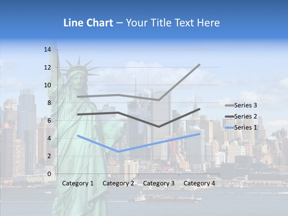 Boat Lights Travel PowerPoint Template