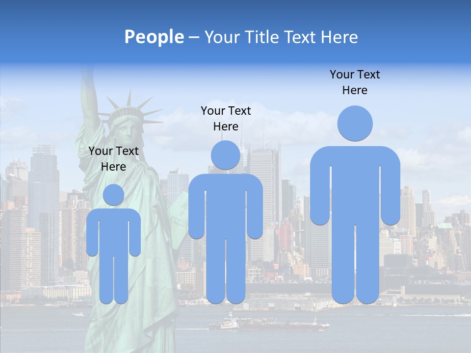 Boat Lights Travel PowerPoint Template