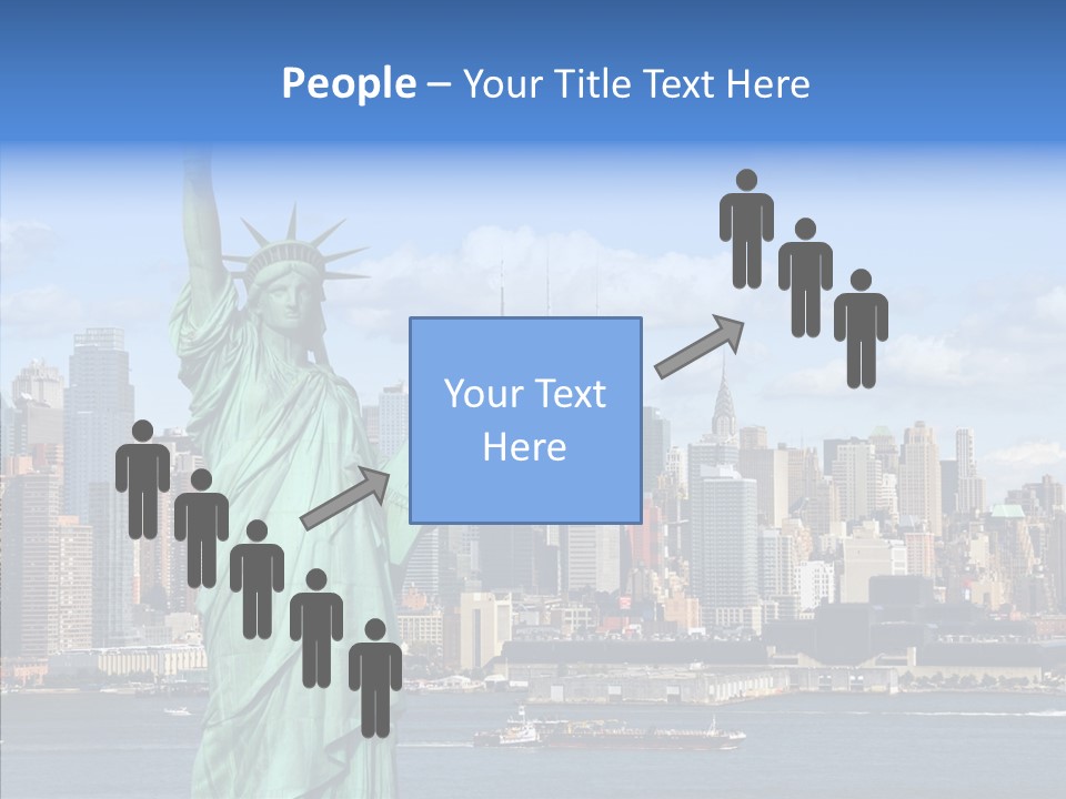 Boat Lights Travel PowerPoint Template