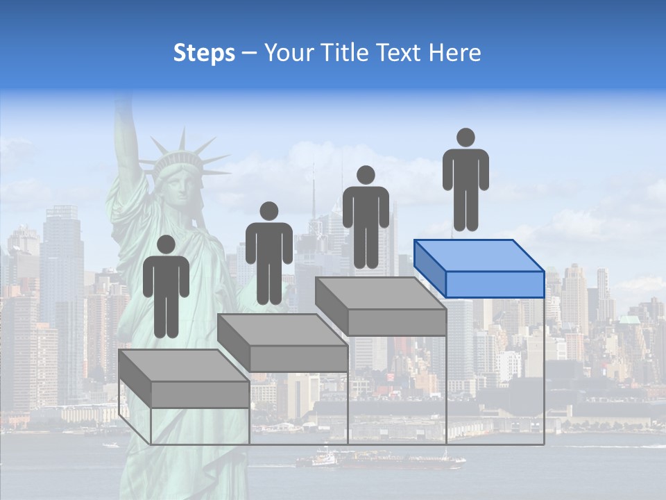 Boat Lights Travel PowerPoint Template