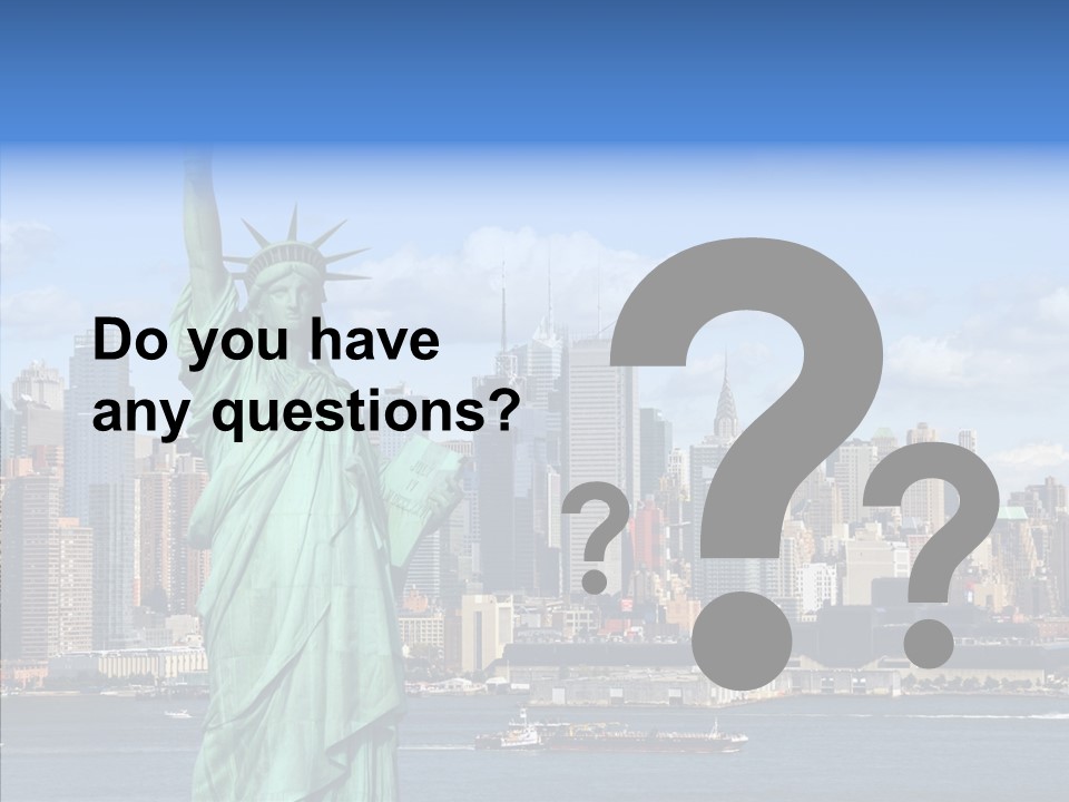 Boat Lights Travel PowerPoint Template