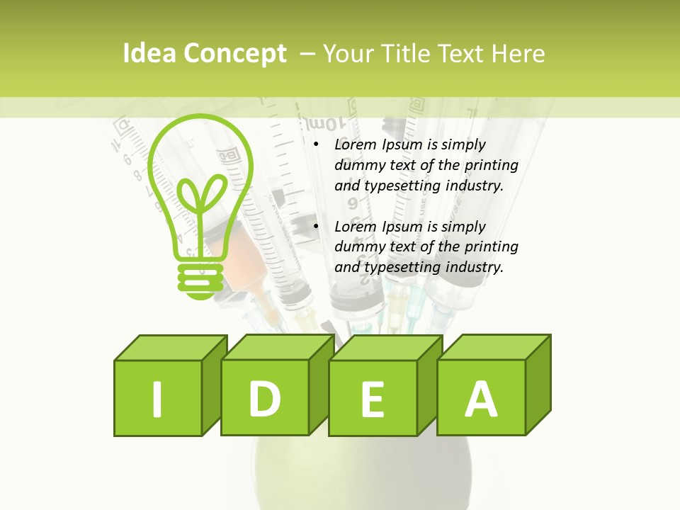 Rejuvenating Genetic Fresh PowerPoint Template