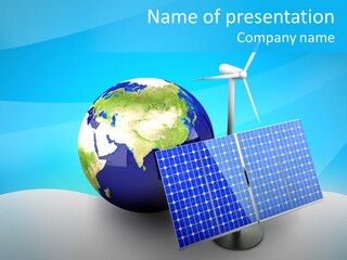 Digital Panel India PowerPoint Template