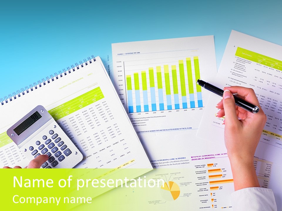 Earnings Concepts Tax PowerPoint Template